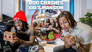 DDG Crashes Kai Cenat Mansion!! **didn’t end well**