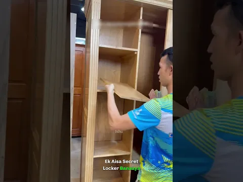 The Secret Locker Hidden Inside a Simple Wardrobe