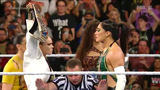 Ronda Rousey VS Raquel Rodriguez 1/2