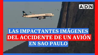 Avión con 62 personas a bordo se estrella en Brasil: todos resultaron fallecidos