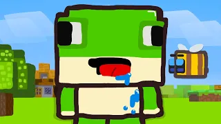 YA MİNECRAFT ÇİZGİ FİLM'den YAPILMIŞSA?!