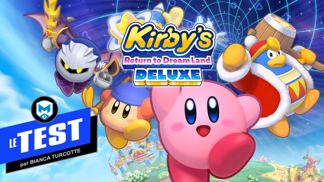 Vido-Test de Kirby Return to Dream Land Deluxe par M2 Gaming Canada