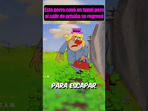 Este perro cavó un tunel pero al salir de prisión se regresó #cortos