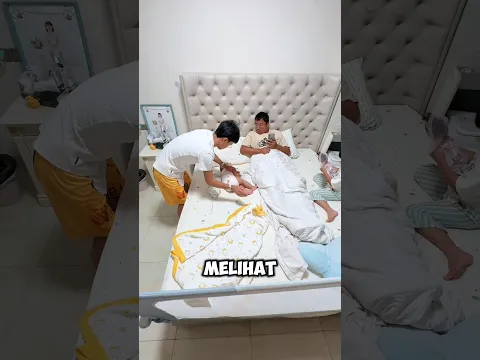 Kakak punya cara unik menidurkan adiknya #shortviral