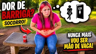 Dor de barriga! NÃOoooooo.