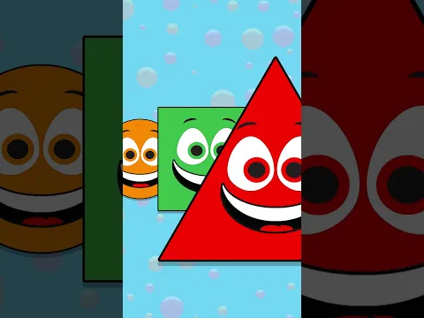 Big Bigger Biggest Shapes Song @BabyBigMouth #shorts | #kidssong #dance #toddler #learn #shapes