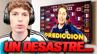 DAVOO XENEIZE REACCIONA A SU PREDICCION DEL MUNDIAL QATAR 2022 - UN DESASTRE...