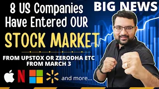 Apple, Tesla, Microsoft To Be Traded From NSE from Tomorrow | Trade Directly From Your Demat Account