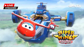🔴LIVE | Super Wings RTV | Super Pets | Season 5 | Episode Kompilasi 2| Bahasa Indonesia