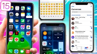 TRANSFORME SEU ANDROID EM UM IPHONE 13 (IOS 15) - PERSONALIZAÇÃO COMPLETA 2021