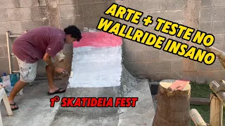 A ARTE TRANFORMOU ESSE OBSTÁCULO ! (construção + teste)