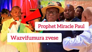 Honai Prophet Miracle Paul Wazozvifumura akaromba, Chivhayo ashamisa Nyika yese