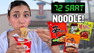 3 GÜN BOYUNCA SADECE NOODLE YEDİM! | Hastanelik Oldum... 🤮