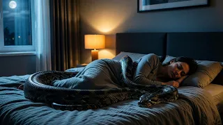 قررت أن تربي ثعبان في منزلها، وكان ينام بجانبها كل يوم.. ثم!!!!!!