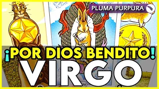 VIRGO ☀️ ALEGRÍA EXTREMA! TREMENDO RAYO DE JUSTICIA DIVINA ABRE LOS CAMINOS! VIENE DE DIOS! ☀️
