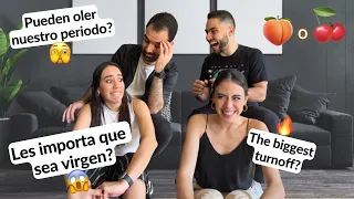 Haciéndole PREGUNTAS a nuestros NOVIOS que todas las MUJERES tienen MIEDO de preguntar!😱/ JUICY!!