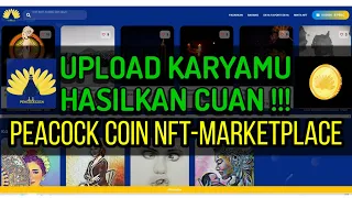 PEACOCK COIN NFT MARKETPLACE ( HOW TO MINT )