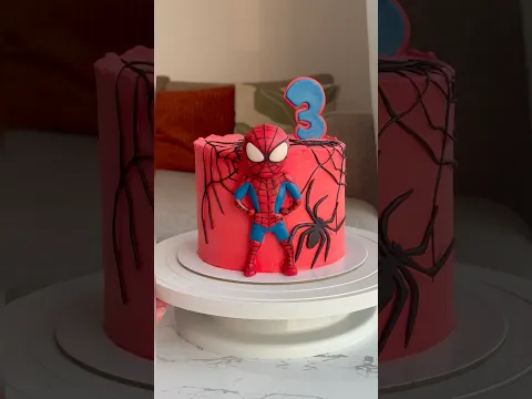 Spider Man Cake 🕷️
