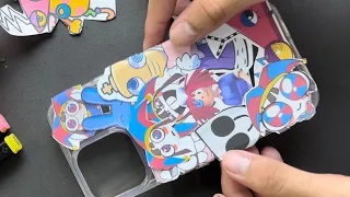 Tha amazing digital circus all characters mobile case art full tutorial #art #digitalcircus