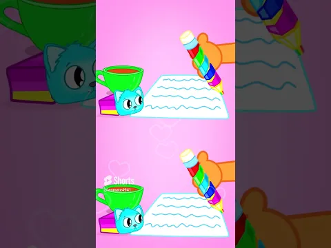 Lion Shorts - Space Adventure and Color Paints - Cartoon for Kids