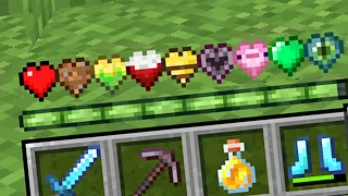 Paso MINECRAFT pero hay CORAZONES ESPECIALES 😱 INVICTOR