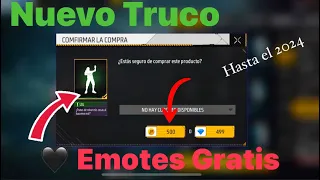 COMO TENER TODOS los EMOTES GRATIS en FREE FIRE - HASTA EL 2026