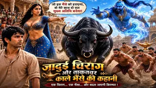रानी की खुली चुनौती: “जो इस ताकतवर काले भैंसे को हराएगा, वह मेरे साथ दो रात बिताएगा!” 😱