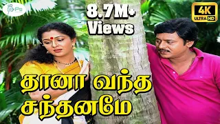 தானா வந்த சந்தனமே உன்ன தழுவ | Thaana Vantha | Ooru Vittu Ooru Vanthu | Ramarajan Gautami | Love | 4K