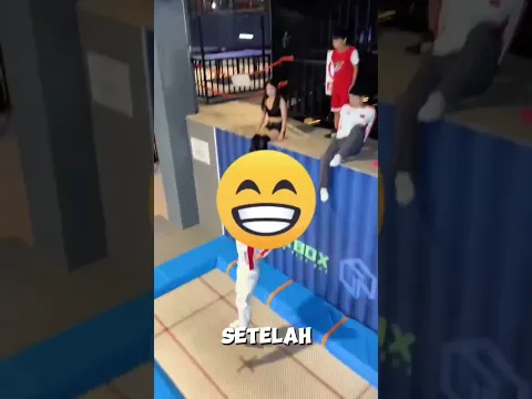 Pacar Malu-Maluin di Trampoline Park?! 😳😂