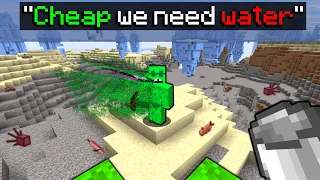 Minecraft, But If We Say ANYTHING it Disappears...