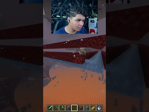 ME SALVO EL LAG... #minecraft #shorts