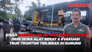 Viral TNI Gadai Motor Demi Sewa Alat Berat untuk Evakuasi Truk #LintasiNewsPagi 20/01