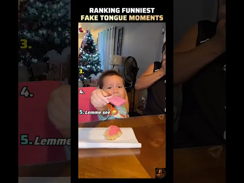 They Thought It Was Real! 💀 Funniest Fake Tongue Pranks! #shorts