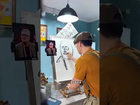 إبداع رغم القلم المكسور 😳