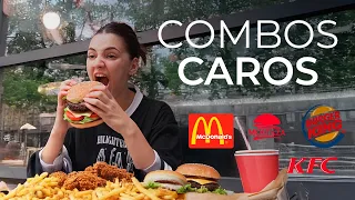 LOS COMBOS MAS CAROS DE COMIDA RÁPIDA *por 24 horas*