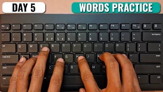 English Typing Course- DAY 5 | Free Typing Lessons | Touch Typing Course | Tech Avi