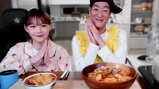 소진이가 10점 만점에 1000점을 줬다.ㅣ묶은지 김치수제비ㅣ턱주부