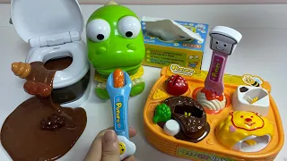[Toy asmr]Pororo Eating and Slime Potty training Toy ASMR💩🚽뽀로로 밥먹고 배변훈련 장난감 ASMR