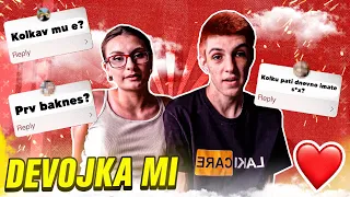 ПРАШАЊА И ОДГОВОРИ СО ДЕВОЈКА МИ *ми призна дека..*