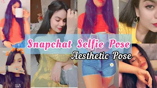 BEST Snapchat selfie poses | Profile & DP pose | Aesthetic & snapchat filters | My_clicks Instagram
