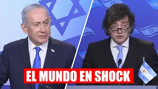 Netanyahu y Milei sorprenden al mundo con un anuncio histórico desde Jerusalén - TAE