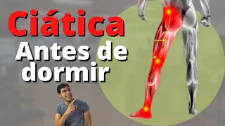4 ejercicios de ciática antes de dormir