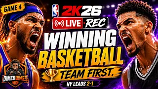 🔥 NBA 2K26 REC LIVE | WINNING BASKETBALL 🏆 TEAM FIRST