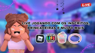 LIVE JOGANDO COM OS INSCRITOS,BRINCADEIRAS E MUITO MAIS