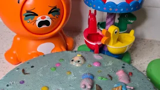 Cutting Toys ✂️✂️😱 .Make Slime with Toys . 🤯😩