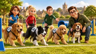 Charlie's first dog contest