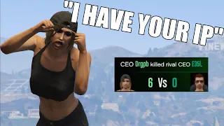 Funny Argument With An Angry, Brain Damaged Little Baby | GTA ONLINE