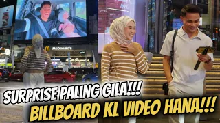 SURPRISE UNA | VIDEO HANA DI BILLBOARD KUALA LUMPUR !!!!
