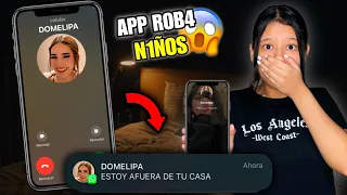 DESCARGUÉ LA APLICACIÓN ROB4 NIÑOS😱 Y ME MANDÓ UNA DIRECCIÓN| Regina MH