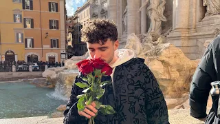 J’OFFRE UNE ROSE À DES INCONNUS 🥹🌹